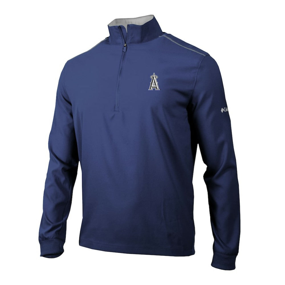 Los Angeles Angels Omni-Wick Bogey's Paradise Quarter-Zip Pullover Navy | Columbia