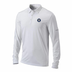 Houston Astros Omni-Wick Pin High Long Sleeve Polo White | Columbia