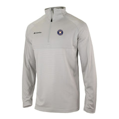 Houston Astros Omni-Wick Raglan Rockin' It Quarter-Zip Pullover Gray | Columbia
