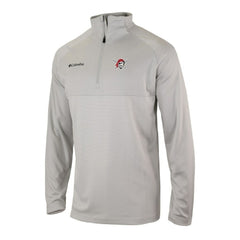Pittsburgh Pirates Omni-Wick Raglan Rockin' It Quarter-Zip Pullover Gray | Columbia