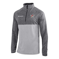 Pittsburgh Pirates Omni-Wick Raglan Rockin' It Quarter-Zip Pullover Gray | Columbia