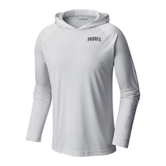 San Diego Padres Terminal Tackle Omni-Shade Pullover Hoodie White | Columbia