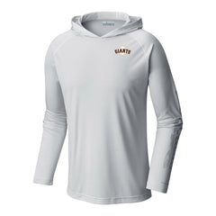 San Francisco Giants Terminal Tackle Omni-Shade Pullover Hoodie White | Columbia