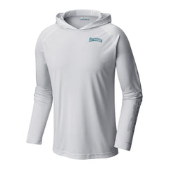 Seattle Mariners Terminal Tackle Omni-Shade Pullover Hoodie White | Columbia