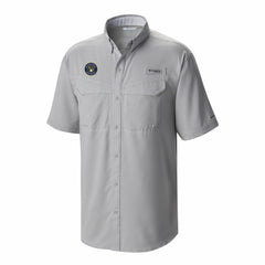 Milwaukee Brewers Omni-Wick Low Drag Offshore Button-Up Shirt Gray | Columbia