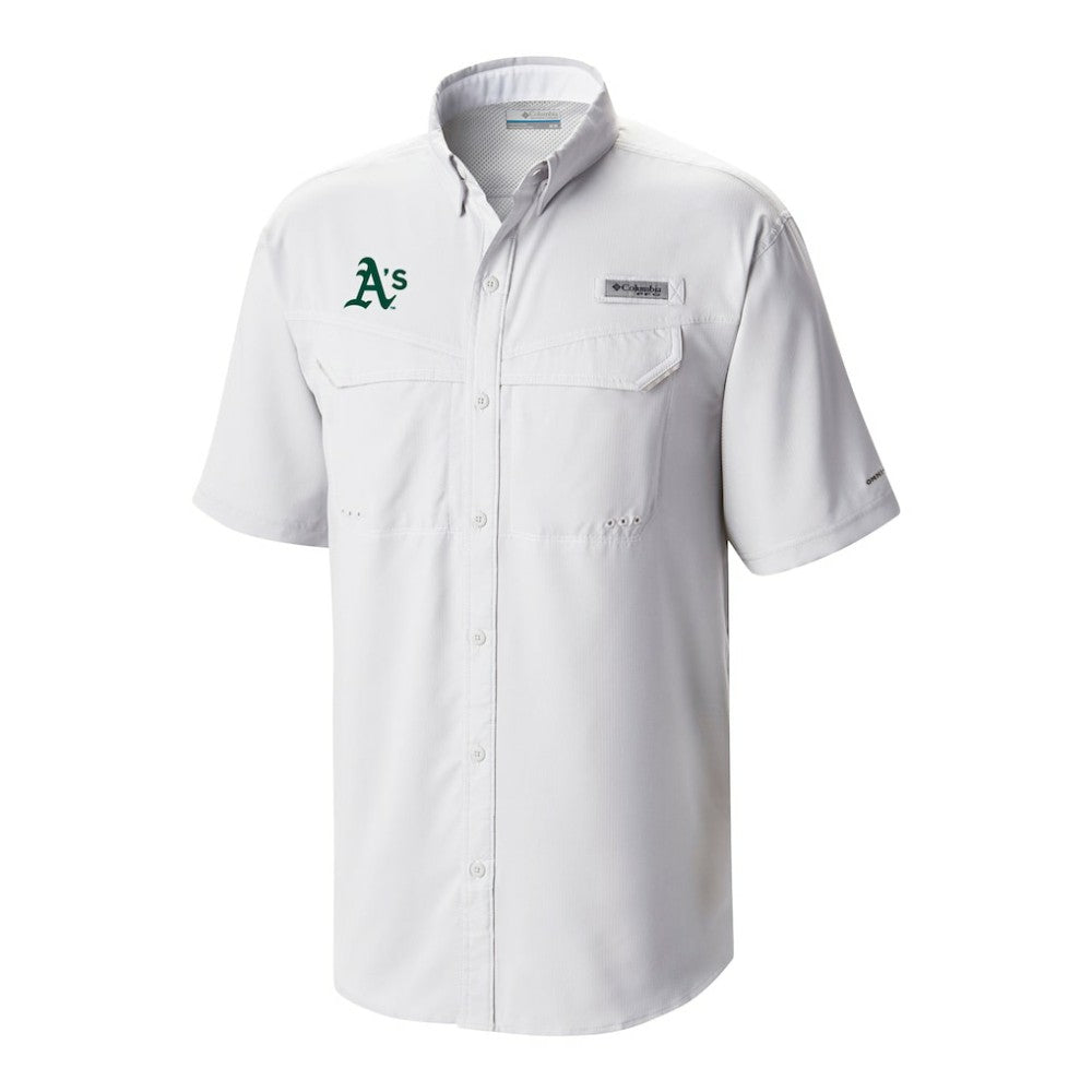 Athletics Omni-Wick Low Drag Offshore Button-Up Shirt White | Columbia