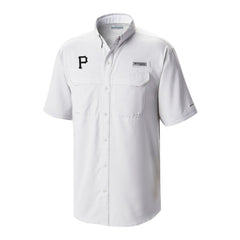 Pittsburgh Pirates Omni-Wick Low Drag Offshore Button-Up Shirt White | Columbia