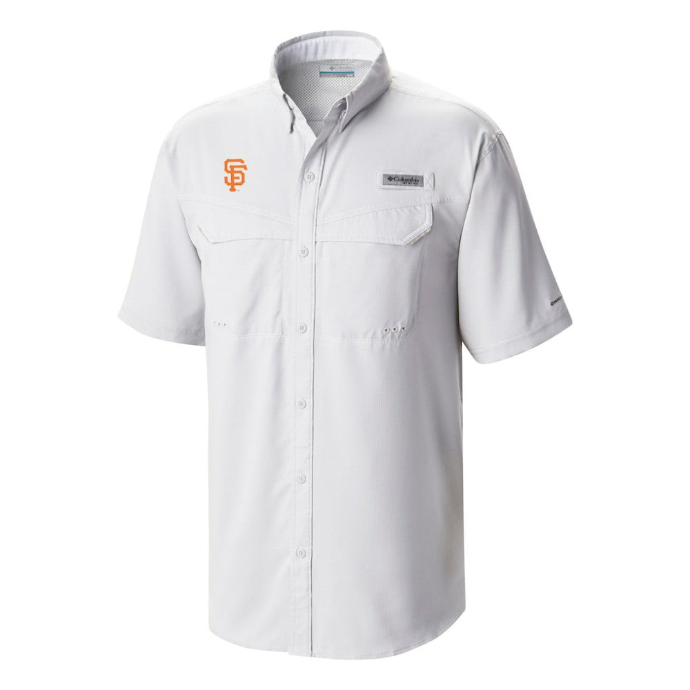 San Francisco Giants Omni-Wick Low Drag Offshore Button-Up Shirt White | Columbia