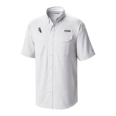 Chicago White Sox Omni-Wick Low Drag Offshore Button-Up Shirt White | Columbia
