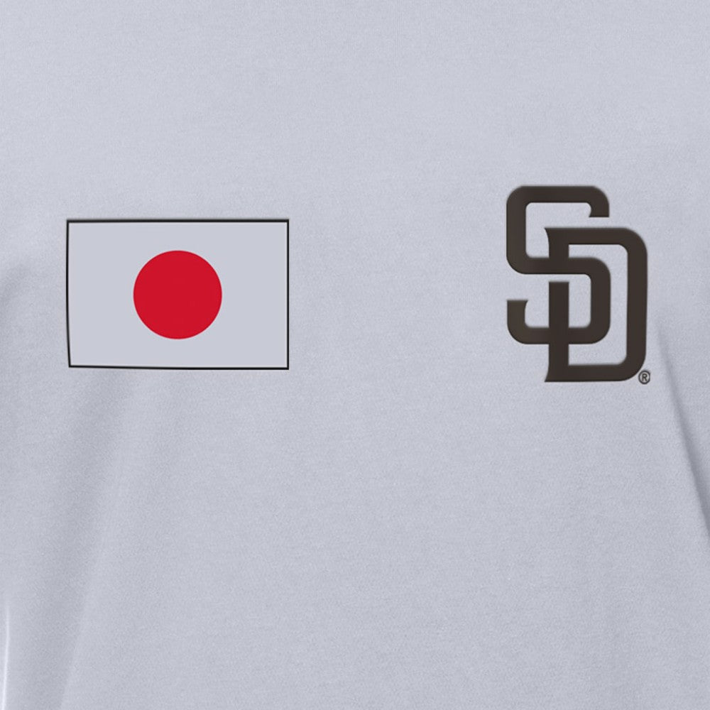 San Diego Padres Japanese Flag T-Shirt White | New Era