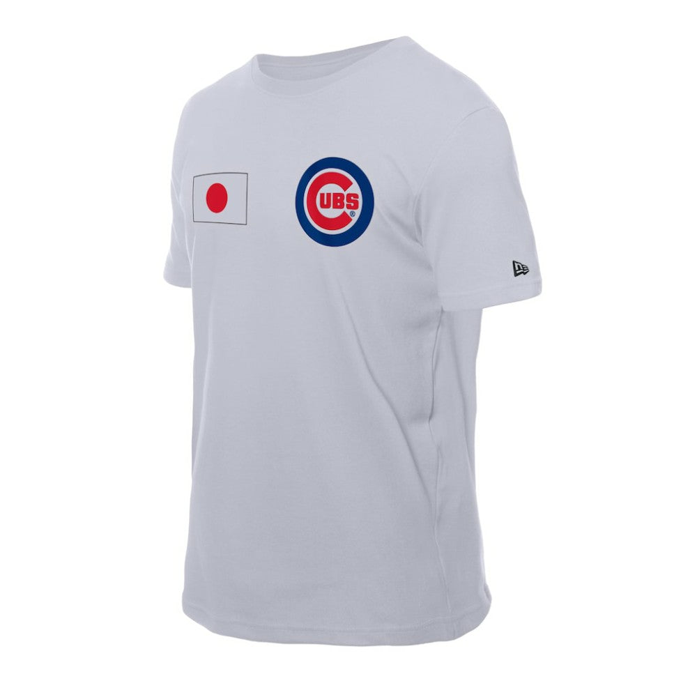 Chicago Cubs Japanese Flag T-Shirt White | New Era