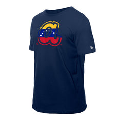 Atlanta Braves Venezuelan Flag Logo T-Shirt Navy | New Era