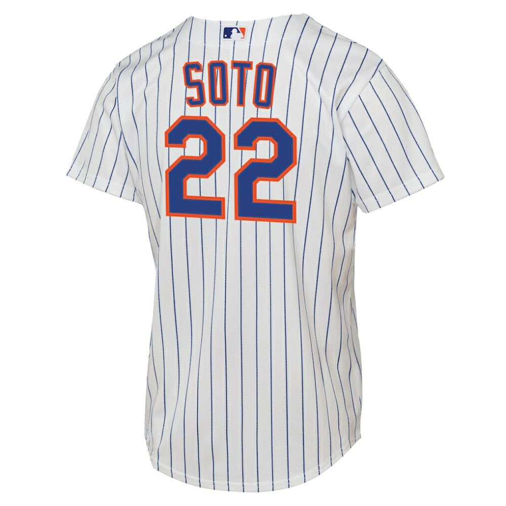 Juan Soto New York Mets Youth Home Replica Jersey White | Nike