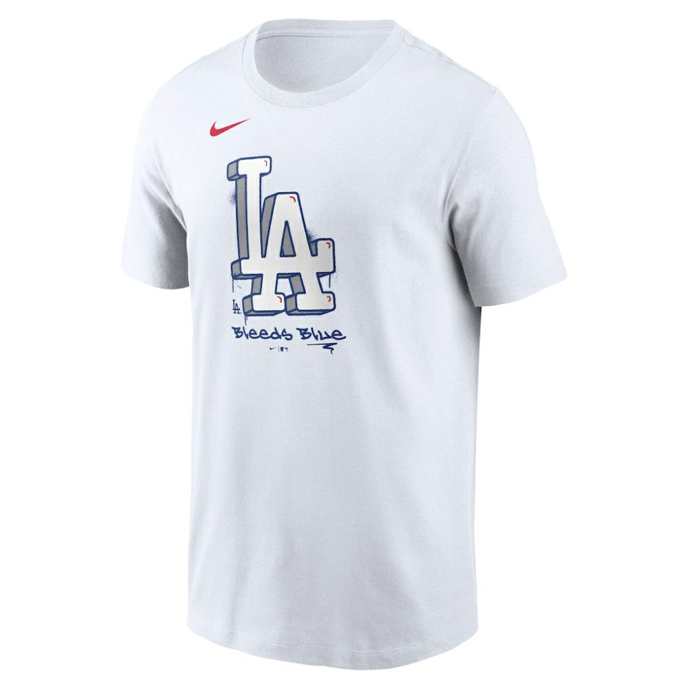 Los Angeles Dodgers Local Hometown T-Shirt White | Nike
