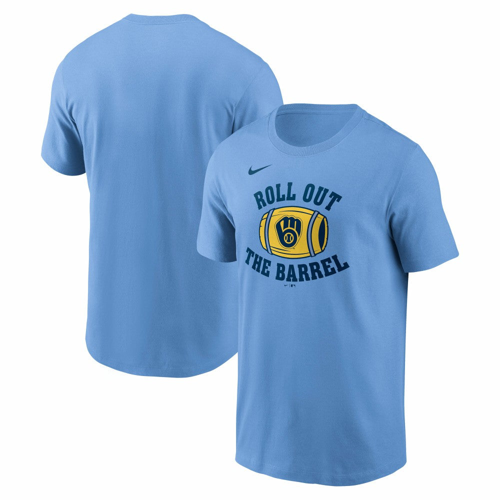 Milwaukee Brewers Local Hometown T-Shirt Light Blue | Nike