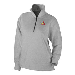 St. Louis Cardinals Women's Birchwood Hills Quarter-Zip Pullover Gray | Columbia