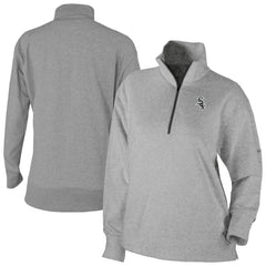 Chicago White Sox Women's Birchwood Hills Quarter-Zip Pullover Gray | Columbia