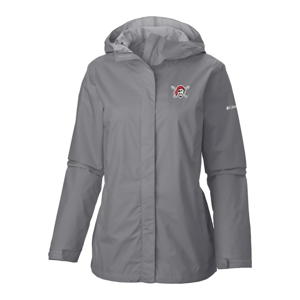 Pittsburgh Pirates Women's Arcadia II Full Zip-Jacket Gray | Columbia