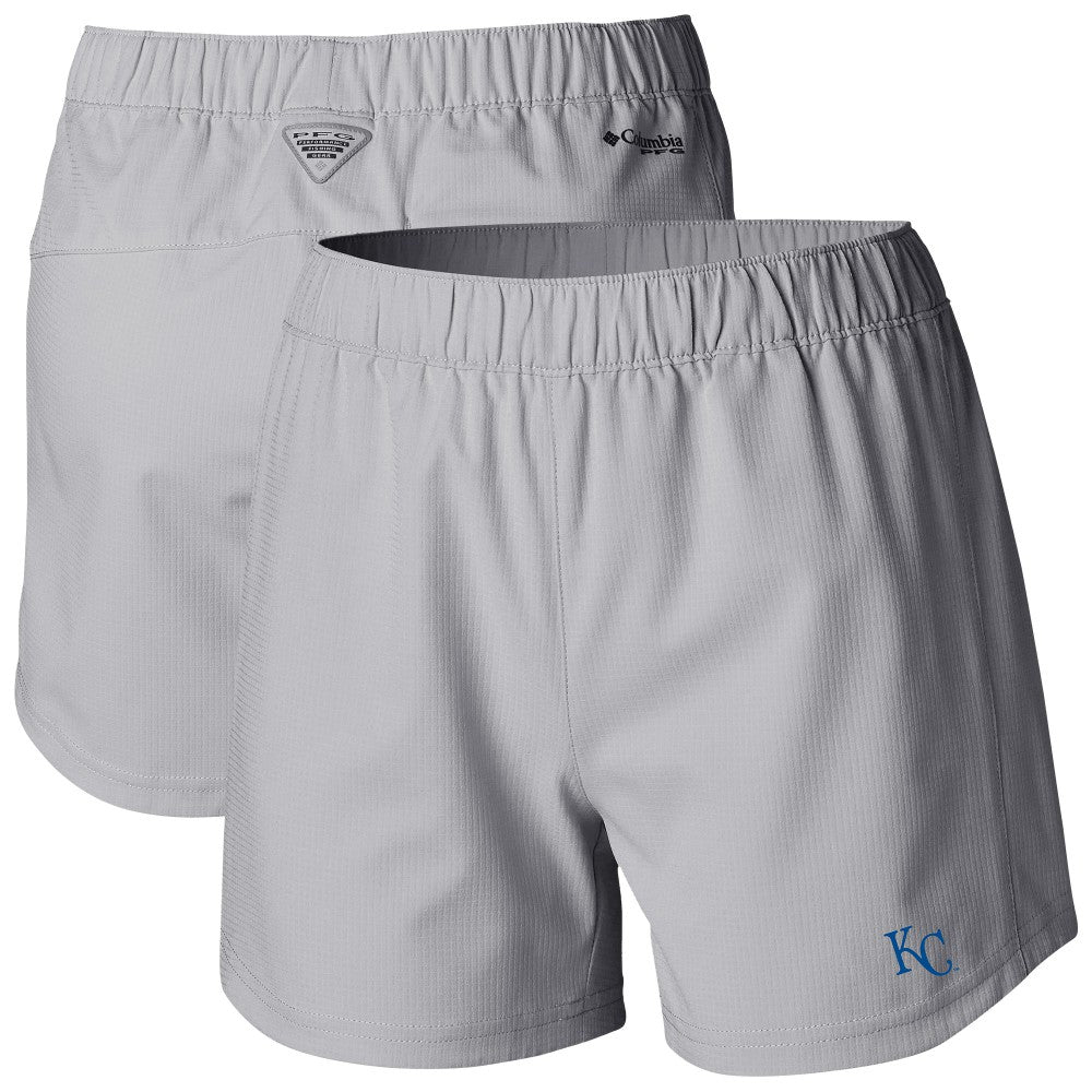 Kansas City Royals Women's Tamiami Pull-On Shorts Gray | Columbia