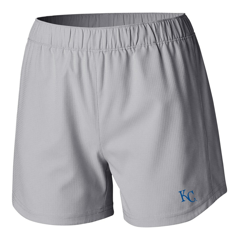 Kansas City Royals Women's Tamiami Pull-On Shorts Gray | Columbia
