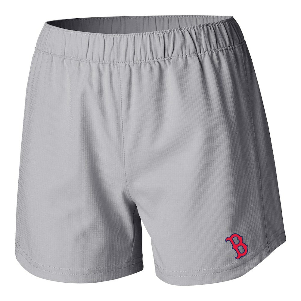 Boston Red Sox Women's Tamiami Pull-On Shorts Gray | Columbia