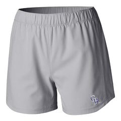 Colorado Rockies Women's Tamiami Pull-On Shorts Gray | Columbia
