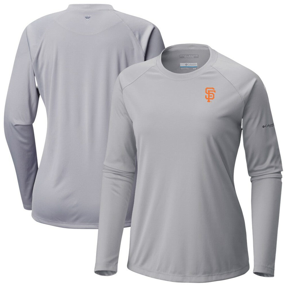 San Francisco Giants Tidal Tee II Long Sleeve T-Shirt Gray | Columbia