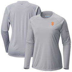 San Francisco Giants Tidal Tee II Long Sleeve T-Shirt Gray | Columbia