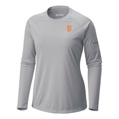 San Francisco Giants Tidal Tee II Long Sleeve T-Shirt Gray | Columbia