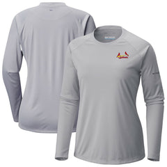 St. Louis Cardinals Tidal Tee II Long Sleeve T-Shirt Gray | Columbia