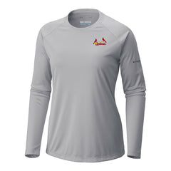 St. Louis Cardinals Tidal Tee II Long Sleeve T-Shirt Gray | Columbia