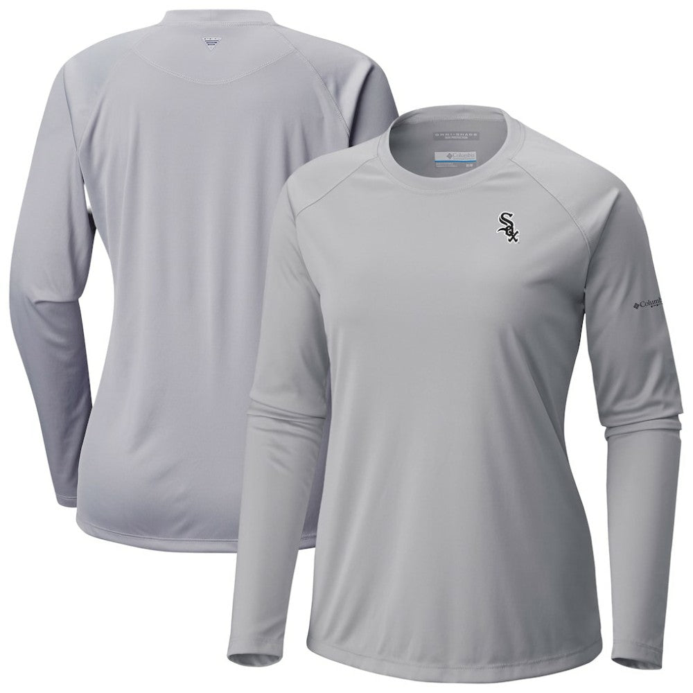 Chicago White Sox Tidal Tee II Long Sleeve T-Shirt Gray | Columbia