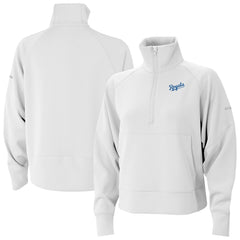 Kansas City Royals Women's Wickhams Hills Raglan Omni-Wick Quarter-Zip Pullover White | Columbia