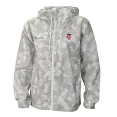 Minnesota Twins Women's Flash Challenger Full-Zip Hoodie Windbreaker Jacket Gray/White | Columbia