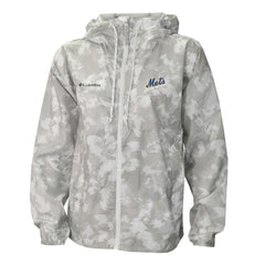New York Mets Women's Flash Challenger Full-Zip Hoodie Windbreaker Jacket Gray/White | Columbia