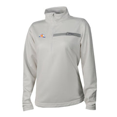 Colorado Rockies Women's Skiff Guide Fleece Half-Zip Pullover Jacket White | Columbia