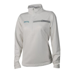 Seattle Mariners Women's Skiff Guide Fleece Half-Zip Pullover Jacket White | Columbia