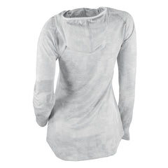 Kansas City Royals Women's Omni-Wick Sunday Ball Raglan Pullover Hoodie White | Columbia