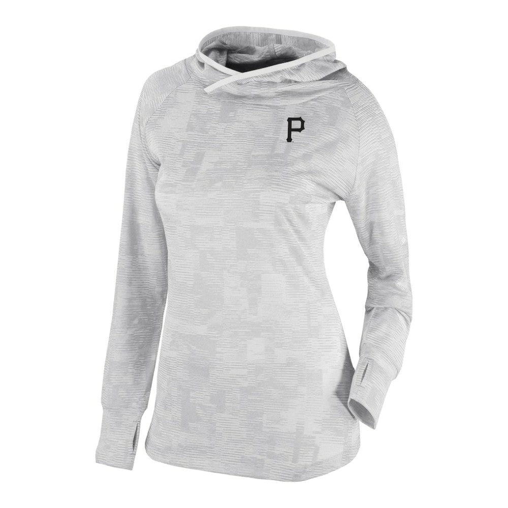 Pittsburgh Pirates Women's Omni-Wick Sunday Ball Raglan Pullover Hoodie White | Columbia