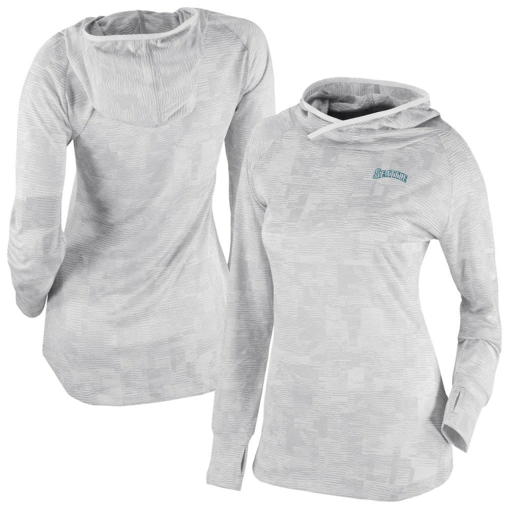 Seattle Mariners Women's Omni-Wick Sunday Ball Raglan Pullover Hoodie White | Columbia
