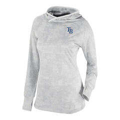 Tampa Bay Rays Women's Omni-Wick Sunday Ball Raglan Pullover Hoodie White | Columbia