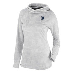 Detroit Tigers Women's Omni-Wick Sunday Ball Raglan Pullover Hoodie White | Columbia