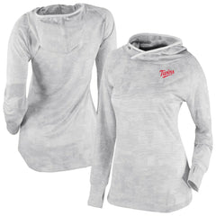 Minnesota Twins Women's Omni-Wick Sunday Ball Raglan Pullover Hoodie White | Columbia