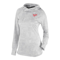 Minnesota Twins Women's Omni-Wick Sunday Ball Raglan Pullover Hoodie White | Columbia