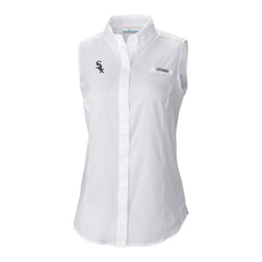 Chicago White Sox Women's Tamiami Sleeveless Shirt White | Columbia