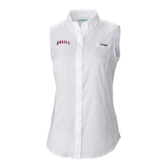Los Angeles Angels Women's Tamiami Sleeveless Shirt White | Columbia