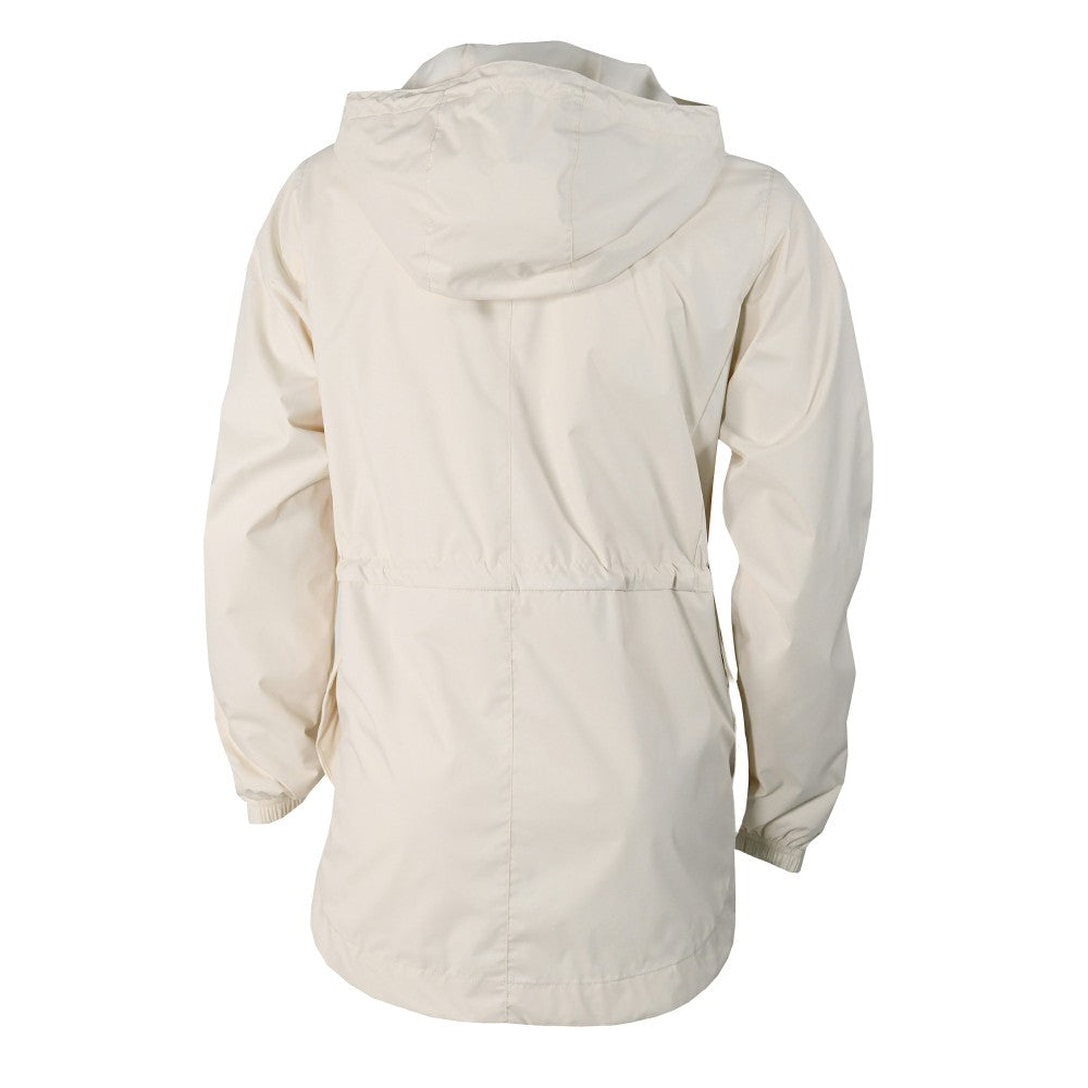 Kansas City Royals Women's Lily Park Full-Zip Rain Jacket Cream | Columbia