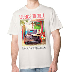 Miami Marlins Margaritaville License to Chill T-Shirt Cream