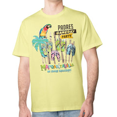 San Diego Padres Margaritaville Gameday Party T-Shirt Yellow