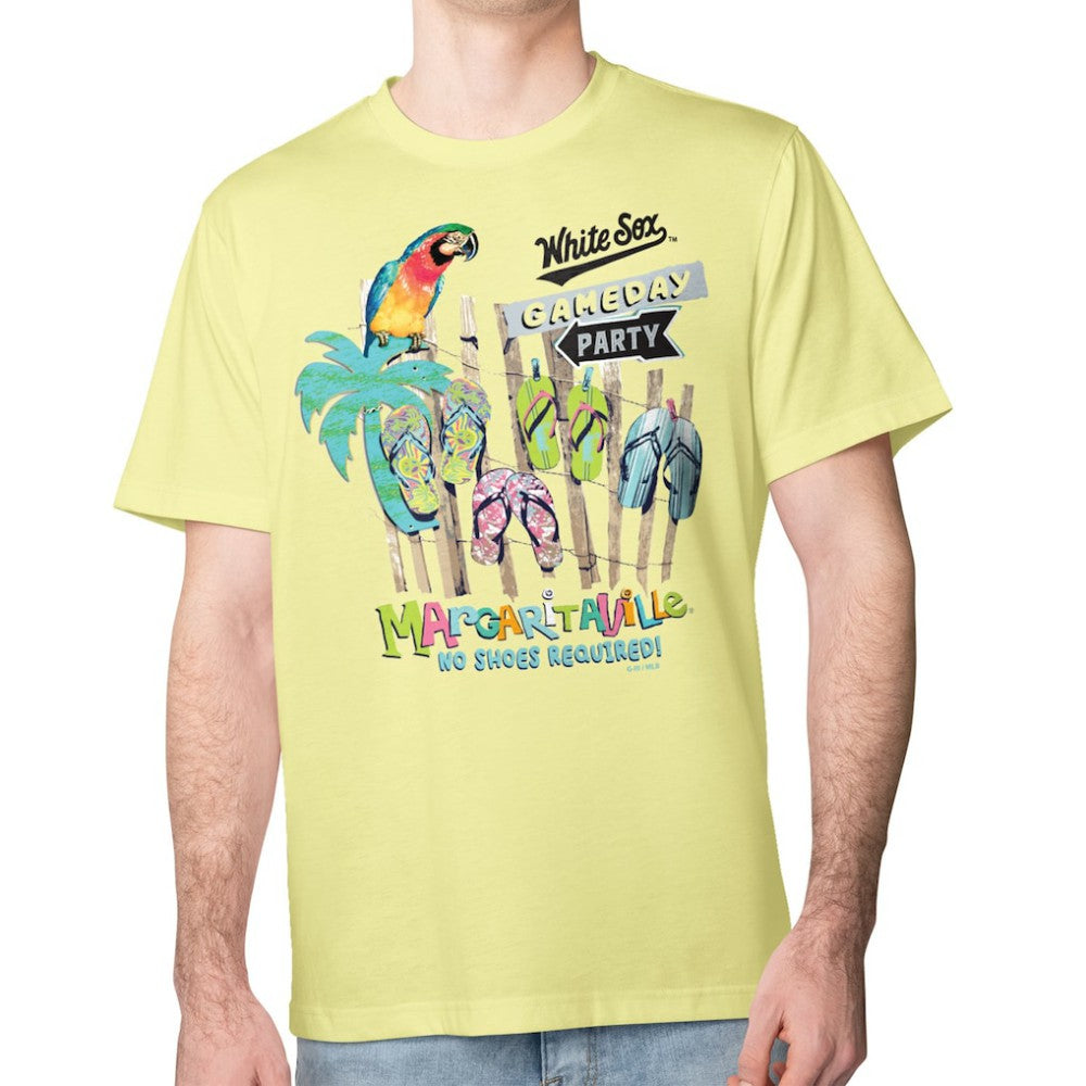 Chicago White Sox Margaritaville Gameday Party T-Shirt Yellow